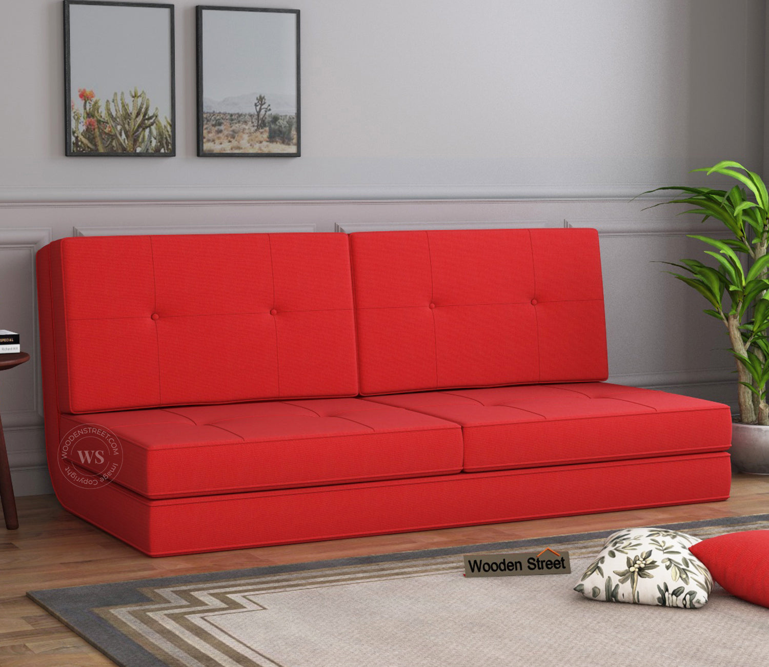 Coleman Futon Sofa Cum Bed | Sofa Cum Bed | Sofa Beds | Metal Sofa Beds | The Sofa Beds | 2 Seater Sofa Beds