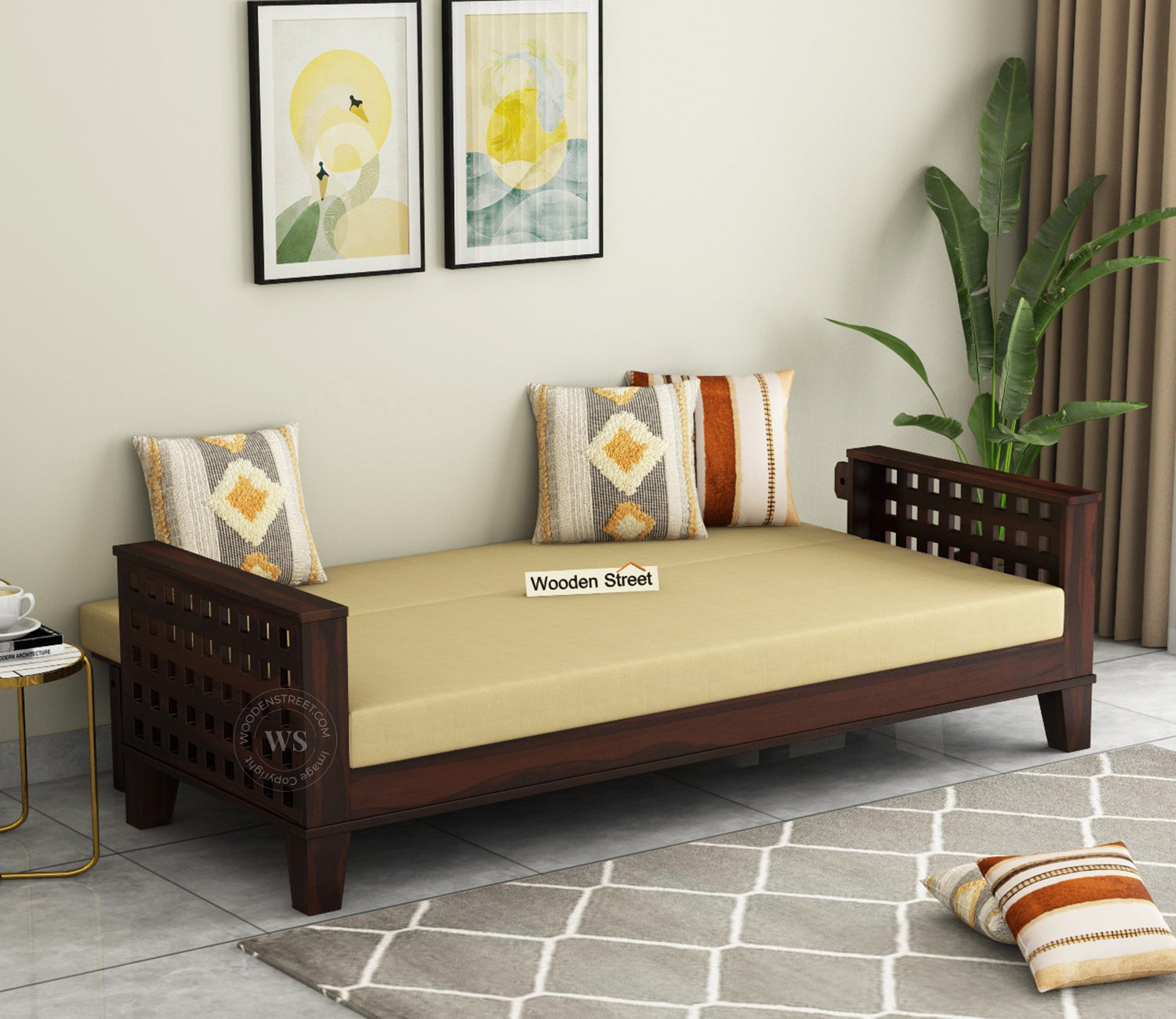 Cyprus Sofa Cum Bed | King Size Thar Sofa Cum Bed | The Sofa Beds | Sofa Cum Bed | Sofa Bed | Wooden Sofa Cum Bed