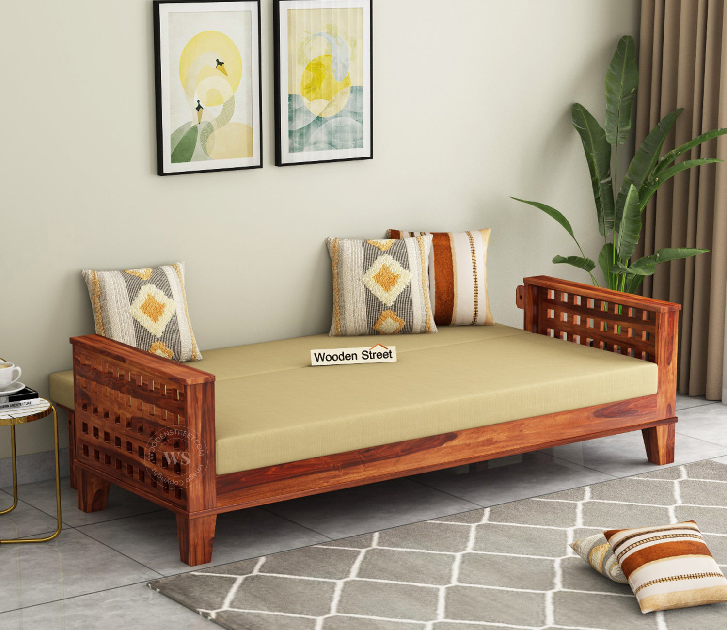 Cyprus Sofa Cum Bed | King Size Thar Sofa Cum Bed | The Sofa Beds | Sofa Cum Bed | Sofa Bed | Wooden Sofa Cum Bed