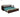 Riota Sheesham Wood Sofa Bed With Storage (King Size, Walnut Teal Aqua Marine)