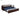 Riota Sheesham Wood Sofa Bed With Storage (King Size, Walnut Iris Blue)