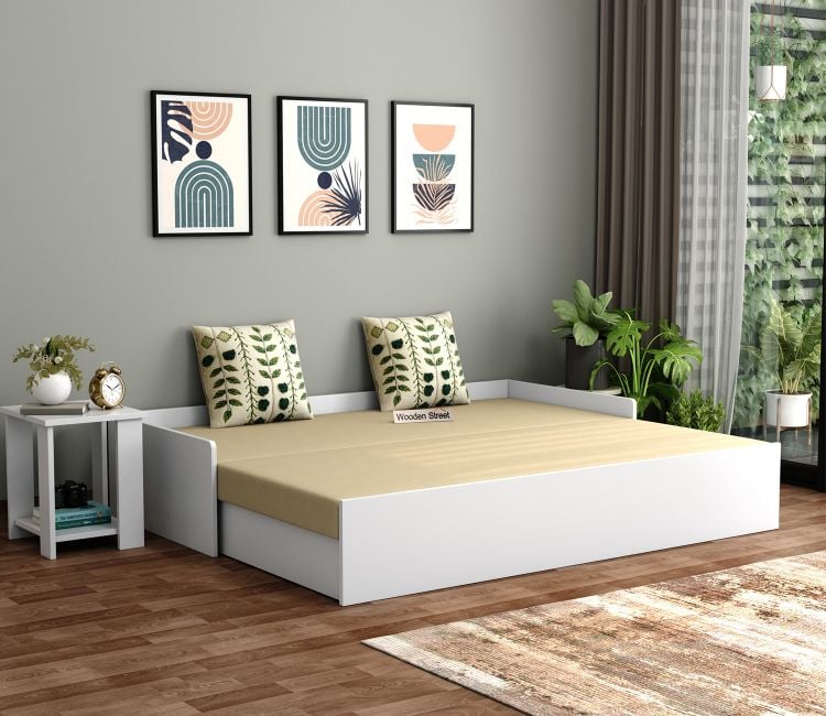 Buy Sofa Cum Beds Online India | sofa kam bed at best prices | modern sofa bed design  | sofa come bed price | Sofa Cum Bed With Box Storage