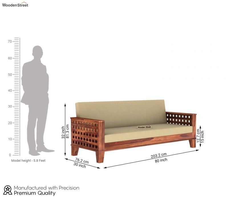 Cyprus Sofa Cum Bed | King Size Thar Sofa Cum Bed | The Sofa Beds | Sofa Cum Bed | Sofa Bed | Wooden Sofa Cum Bed