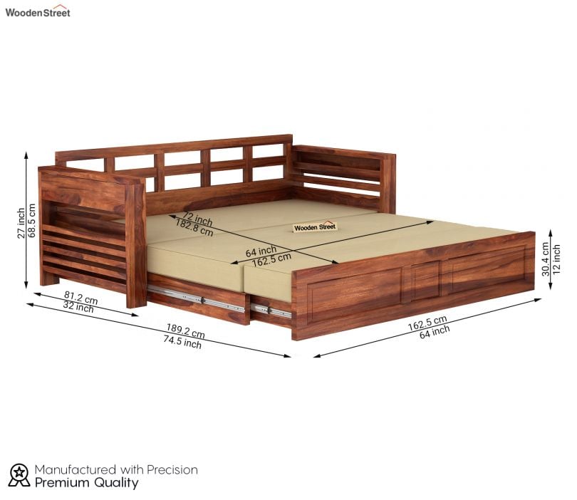 Sofa Bed With Storage | Wooden Sofa Cum Bed | Sofa Beds | Sofa Cum Beds