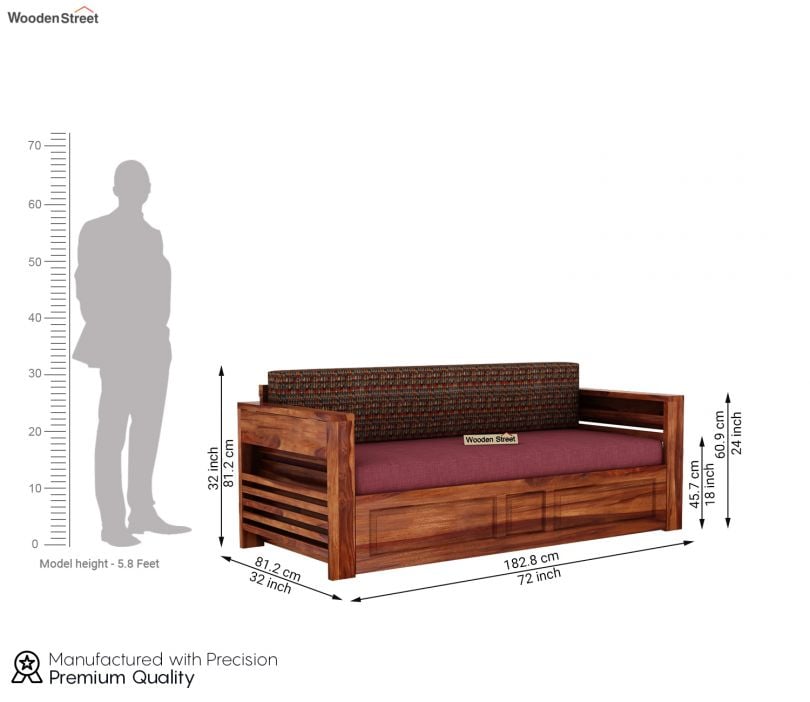 Sofa Bed With Storage | Wooden Sofa Cum Bed | Sofa Beds | Sofa Cum  Beds