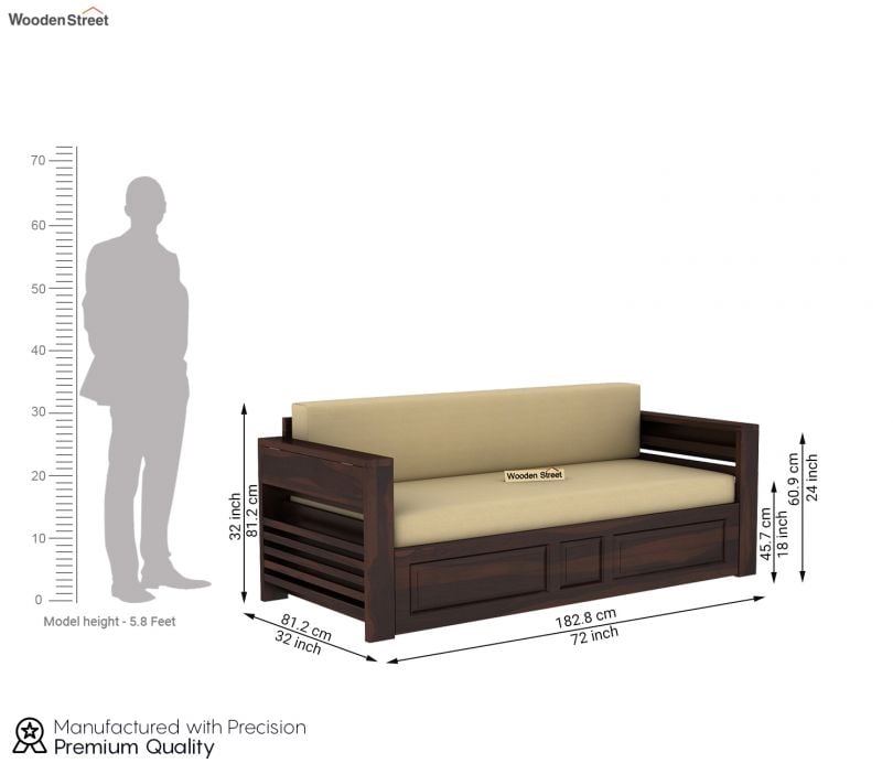 Sofa Bed With Storage | Wooden Sofa Cum Bed | Sofa Beds | Sofa Cum Beds | wooden sofa cum bed design | best sofa come bed price in bangalore, mumbai, delhi | buy sofa bed online india