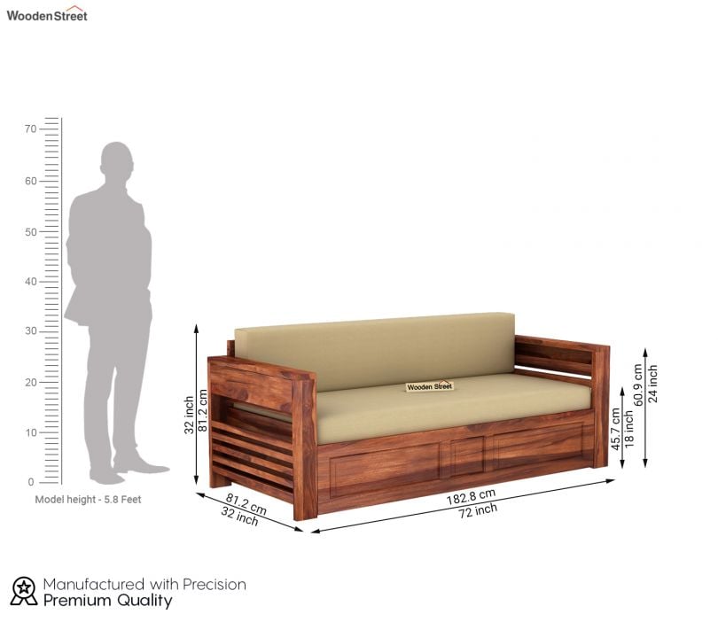 Sofa Bed With Storage | Wooden Sofa Cum Bed | Sofa Beds | Sofa Cum Beds