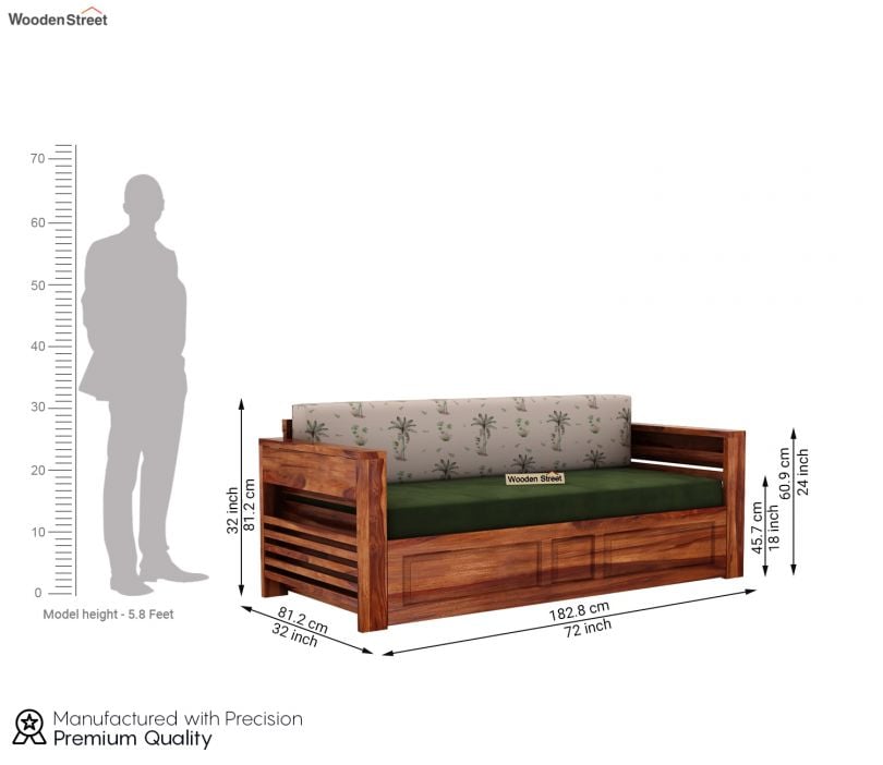 Sofa Bed With Storage | Wooden Sofa Cum Bed | Sofa Beds | Sofa Cum  Beds