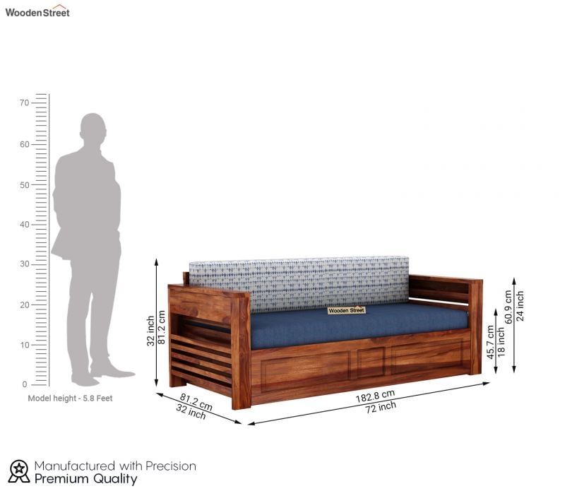 Sofa Bed With Storage | Wooden Sofa Cum Bed | Sofa Beds | Sofa Cum  Beds