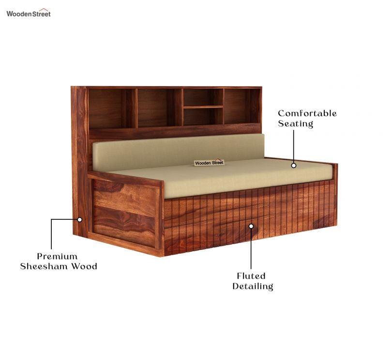 Savannah Sofa Cum Bed With Storage | King Size Sofa Cum Bed | The Sofa Beds | Sofa Cum Bed | Sofa Bed | Wooden Sofa Cum Bed